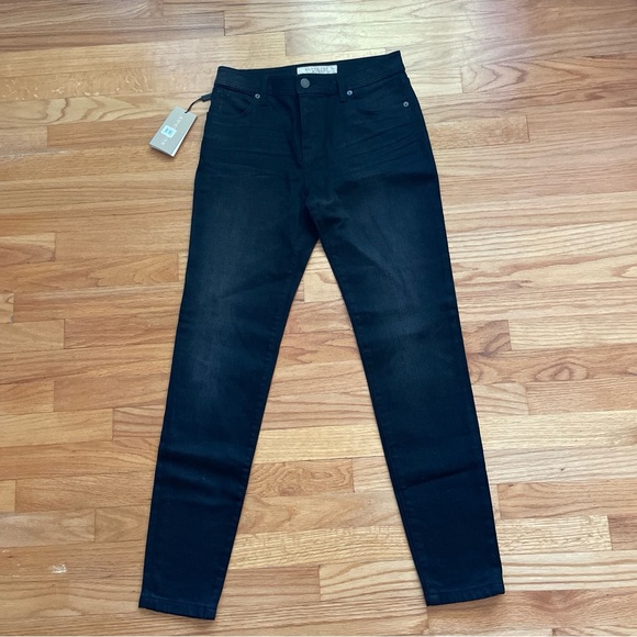 Burberry Brit Women's Skinny High-Rise Jeans Size 29 Black A7 - Picture 1 of 9
